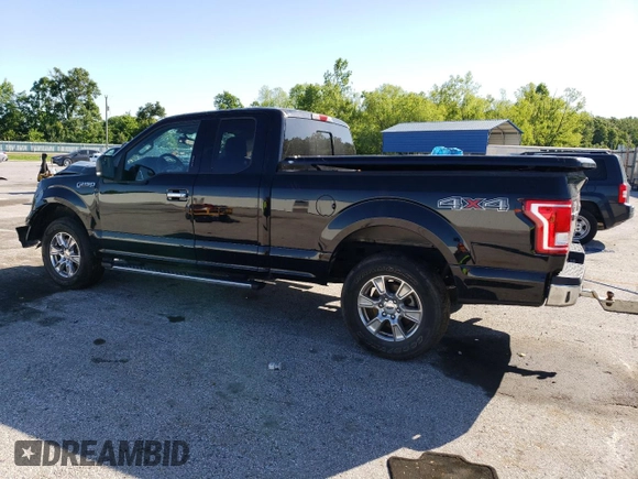 2016 Ford F-150 XLT with VIN 1FTEX1E82GKD70578, listed as a Copart auction lot 57505305 with 27,074 mi miles and Salvage title. Bid and sale history available at DreamBid. Image 2.