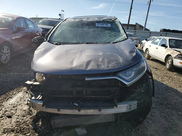 2018 Honda CR-V EX-L with VIN 7FARW2H82JE033407, listed as a Copart auction lot 47448795 with 0 mi miles and Salvage Title. Bid and sale history available at carsss.com. Image 5.