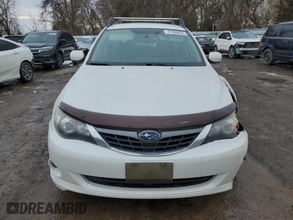 2008 Subaru Impreza with VIN JF1GH62618H829075, listed as a Copart auction lot 47355035 with 184,695 mi miles and Salvage title. Bid and sale history available at DreamBid. Image 5.
