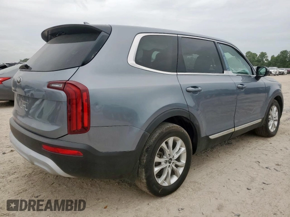 2021 Kia Telluride LX with VIN 5XYP2DHC6MG184925, listed as a Copart auction lot 65449725 with 49,193 mi miles and Clean title. Bid and sale history available at DreamBid. Image 3.