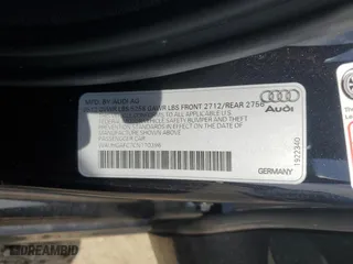 2012 Audi A6 3.0T Prestige with VIN WAUHGAFC7CN170396, listed as a Copart auction lot 47937955 with 127,753 mi miles and Salvage Title. Bid and sale history available at carsss.com. Image 14.