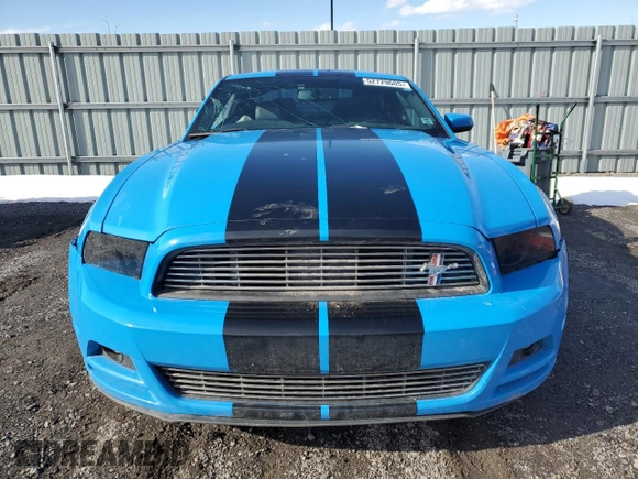 2014 Ford Mustang V6 with VIN 1ZVBP8AM4E5213836, listed as a Copart auction lot 52729605 with 110,438 mi miles and Salvage Title. Bid and sale history available at carsss.com. Image 5.