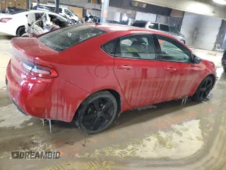 2016 Dodge Dart SXT with VIN 1C3CDFBB6GD539975, listed as a Copart auction lot 45811855 with 62,629 mi miles and Salvage Title. Bid and sale history available at carsss.com. Image 3.