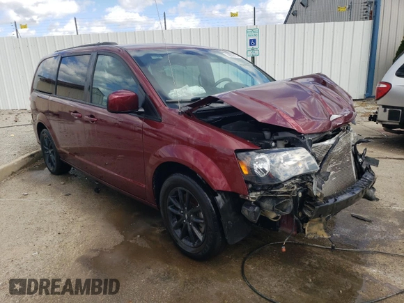 2020 Dodge Grand Caravan SE with VIN 2C4RDGBG5LR233736, listed as a Copart auction lot 78018174 with 38,864 mi miles and Salvage Title. Bid and sale history available at DreamBid. Image 4.