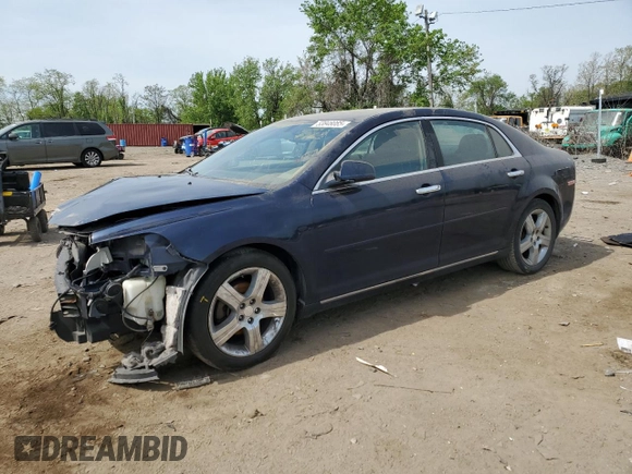 2012 Chevrolet Malibu 1LT with VIN 1G1ZC5E03CF300503, listed as a Copart auction lot 53848085 with 231,529 mi miles and Salvage Title. Bid and sale history available at DreamBid. Image 1.