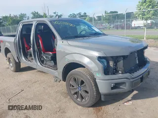 2020 Ford F-150 XL with VIN 1FTEW1E45LFC01030, listed as a IAAI auction lot 42377590 with 65,349 mi miles and . Bid and sale history available at DreamBid. Image 1.