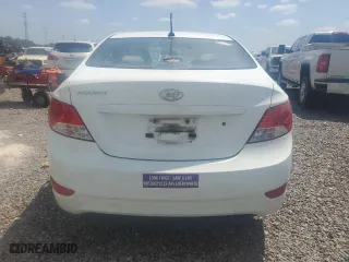 2014 Hyundai Accent GLS with VIN KMHCT4AE4EU654520, listed as a Copart auction lot 54271975 with 0 mi miles and Clean Title. Bid and sale history available at carsss.com. Image 6.