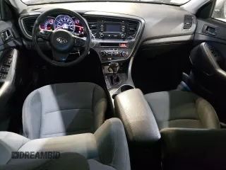 2015 Kia Optima LX with VIN 5XXGM4A77FG381665, listed as a Copart auction lot 43646005 with 51,110 mi miles and Clean Title. Bid and sale history available at DreamBid. Image 8.