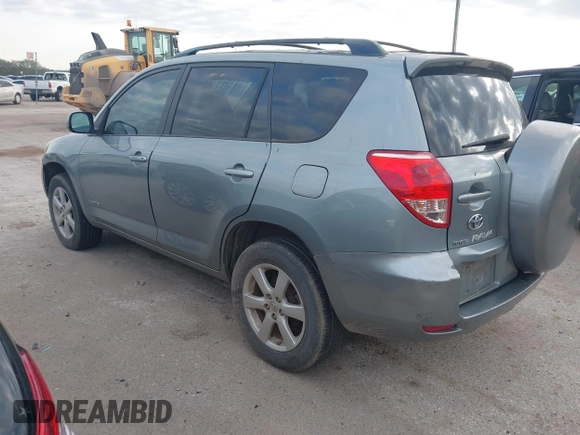 2007 Toyota RAV4 Limited with VIN JTMZD31V476039804, listed as a IAAI auction lot 41919990 with 205,890 mi miles. Bid and sale history available at carsss.com. Image 3.