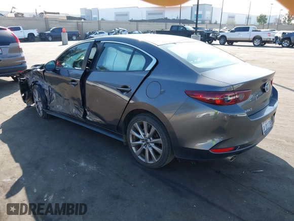 2019 Mazda 3 w/Select with VIN 3MZBPAAL1KM105498, listed as a IAAI auction lot 41601386 with 113,203 mi miles. Bid and sale history available at carsss.com. Image 3.