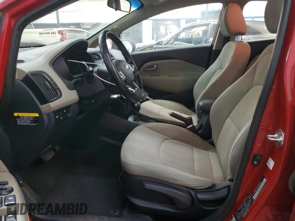 2015 Kia Rio EX with VIN KNADN4A35F6499738, listed as a Copart auction lot 45329805 with 99,029 mi miles and Salvage Title. Bid and sale history available at carsss.com. Image 7.