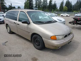 1998 Ford Windstar LX with VIN 2FMZA5144WBC00112, listed as a IAAI auction lot 42115839 with 158,921 mi miles and . Bid and sale history available at carsss.com. Image 1.