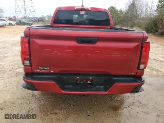 2023 Chevrolet Colorado 2WD LT with VIN 1GCGSCEC6P1241711, listed as a Copart auction lot 74743604 with 19,535 mi miles and Salvage Title. Bid and sale history available at carsss.com. Image 6.