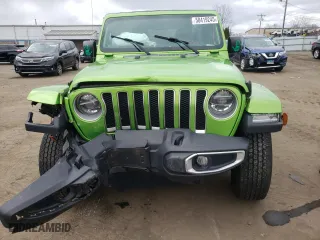 2018 Jeep Wrangler Unlimited Sahara with VIN 1C4HJXEG3JW241628, listed as a Copart auction lot 50419245 with 156,429 mi miles and Salvage Title. Bid and sale history available at carsss.com. Image 5.