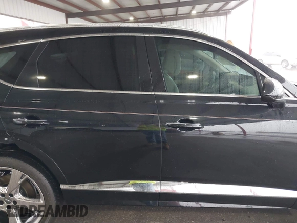 2021 Genesis GV80 with VIN KMUHCESC1MU046768, listed as a IAAI auction lot 41424946 with 18,471 mi miles and . Bid and sale history available at DreamBid. Image 14.