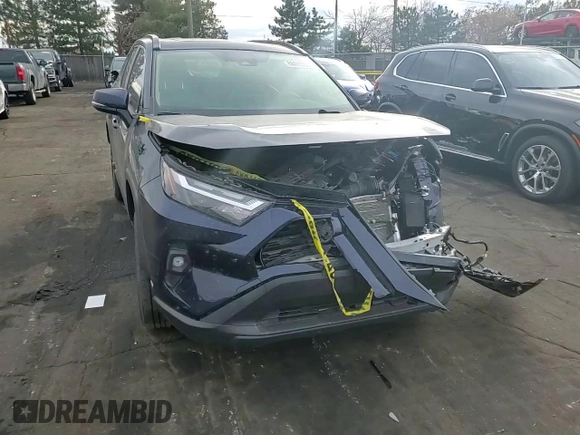 2024 Toyota RAV4 Hybrid XLE Premium with VIN JTMB6RFV4RD137902, listed as a Copart auction lot 86013364 with 9,330 mi miles and Salvage Title. Bid and sale history available at DreamBid. Image 10.