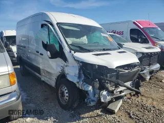 2023 Ford Transit Cargo with VIN 1FTBR1CG6PKB89510, listed as a Copart auction lot 46370565 with 180,309 mi miles and Salvage Title. Bid and sale history available at carsss.com. Image 4.