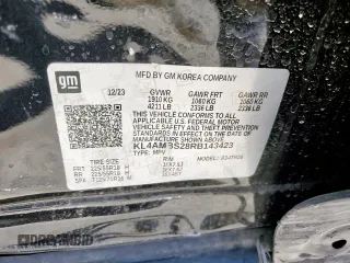 2024 Buick Encore GX Preferred с VIN KL4AMBS28RB143423, выставлен на аукционе Copart как лот 59349085 с пробегом 8 869 миль миль и Чистый • Clean title. История ставок и продаж доступна на DreamBid. Изображение 13.