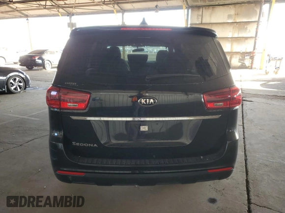 2019 Kia Sedona L with VIN KNDMA5C13K6559221, listed as a Copart auction lot 85486564 with 130,248 mi miles and Salvage Title. Bid and sale history available at carsss.com. Image 6.