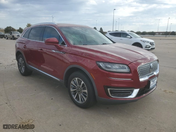 2019 Lincoln Nautilus Select with VIN 2LMPJ6K93KBL45647, listed as a Copart auction lot 76140984 with 55,041 mi miles and Clean Title. Bid and sale history available at carsss.com. Image 4.