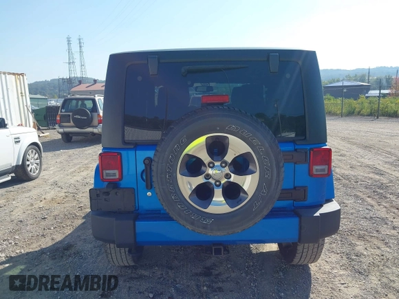 2016 Jeep Wrangler Sahara with VIN 1C4AJWBG9GL112139, listed as a IAAI auction lot 40286816 with 54,568 mi miles and . Bid and sale history available at DreamBid. Image 16.