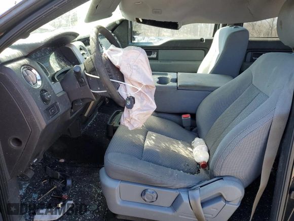 2013 Ford F-150 XL with VIN 1FTFW1EFXDKF73963, listed as a Copart auction lot 52572415 with 0 mi miles and Salvage Title. Bid and sale history available at carsss.com. Image 7.