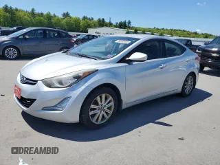 2014 Hyundai Elantra SE z VIN KMHDH4AE2EU104416, wystawiony jako Copart lot #58230855 z przebiegiem 180 070 mil mil oraz Czysty tytuł • Clean title. Historia ofert i sprzedaży dostępna na DreamBid. Obrazek 1.