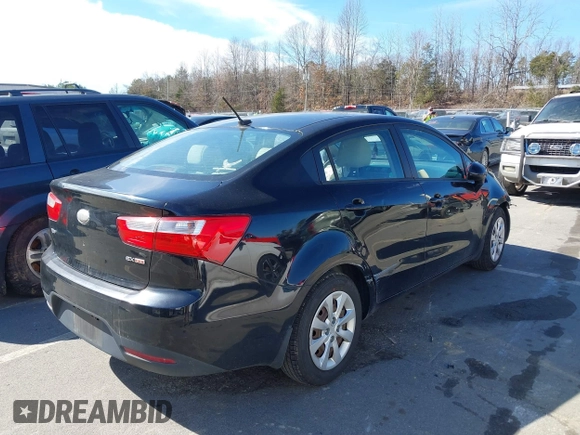 2013 Kia Rio SX with VIN KNADN4A32D6211574, listed as a IAAI auction lot 41671851 with 224,203 mi miles. Bid and sale history available at carsss.com. Image 4.