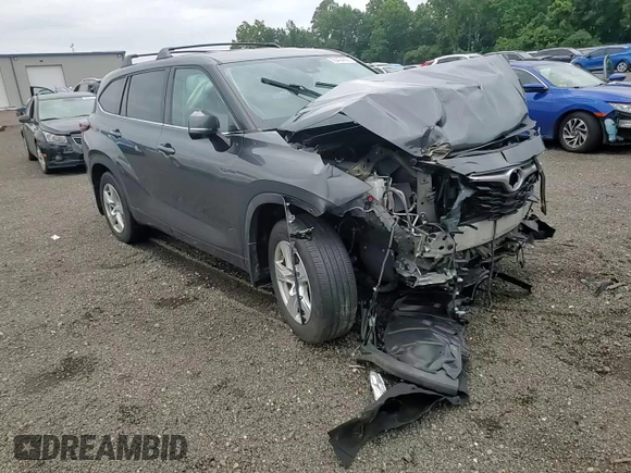 2020 Toyota Highlander LE with VIN 5TDBZRBH3LS009329, listed as a Copart auction lot 65454825 with 106,443 mi miles and Salvage title. Bid and sale history available at DreamBid. Image 14.