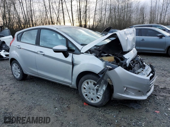 2018 Ford Fiesta S with VIN 3FADP4TJ9JM147463, listed as a Copart auction lot 85312404 with 31,386 mi miles and Salvage title. Bid and sale history available at DreamBid. Image 4.