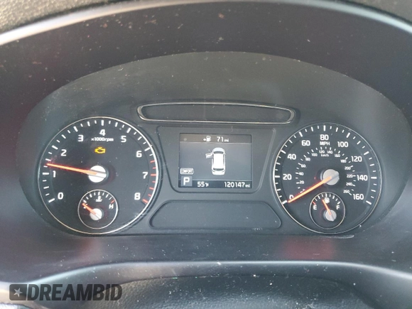 2020 Kia Sorento LX with VIN 5XYPG4A58LG628012, listed as a Copart auction lot 41807055 with 120,147 mi miles and Salvage Title. Bid and sale history available at carsss.com. Image 9.