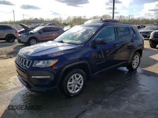 2021 Jeep Compass Sport с VIN 3C4NJCAB3MT526748, выставлен на аукционе Copart как лот 52752075 с пробегом 47 858 миль миль и Списание • Salvage title. История ставок и продаж доступна на DreamBid. Изображение 1.