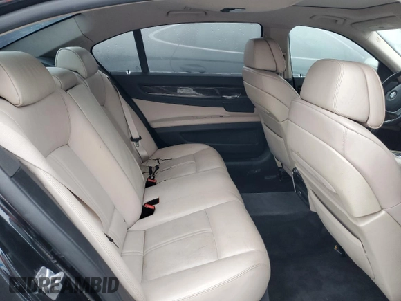 2012 BMW 7 Series 750Li xDrive with VIN WBAKC8C52CC437018, listed as a Copart auction lot 49253225 with 118,063 mi miles and Clean title. Bid and sale history available at DreamBid. Image 10.