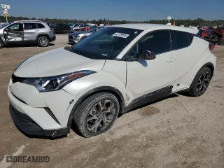 2019 Toyota C-HR XLE with VIN JTNKHMBX9K1054800, listed as a Copart auction lot 42729885 with NaN miles and Salvage Title. Bid and sale history available at carsss.com. Image 1.
