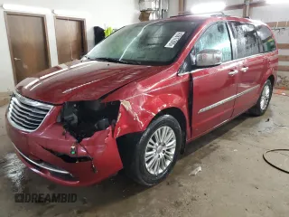 2015 Chrysler Town & Country Touring-L with VIN 2C4RC1CG3FR716919, listed as a Copart auction lot 43817285 with 160,441 mi miles and Salvage Title. Bid and sale history available at carsss.com. Image 1.