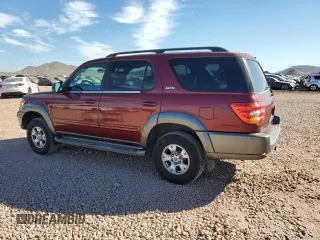2003 Toyota Sequoia SR5 with VIN 5TDZT34A43S146180, listed as a Copart auction lot 46287315 with 261,526 mi miles and Clean Title. Bid and sale history available at carsss.com. Image 2.