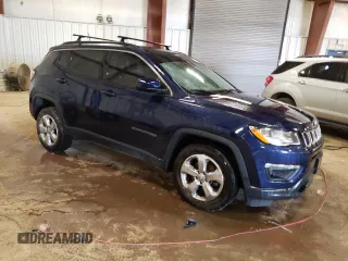 2018 Jeep Compass Altitude with VIN 3C4NJDBB8JT162164, listed as a Copart auction lot 53934845 with 104,770 mi miles and Clean title. Bid and sale history available at DreamBid. Image 4.