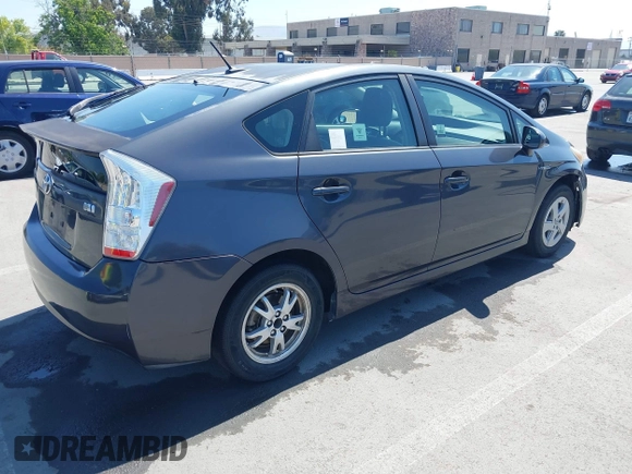 2011 Toyota Prius I with VIN JTDKN3DUXB5298944, listed as a IAAI auction lot 42156230 with 218,438 mi miles and . Bid and sale history available at DreamBid. Image 4.