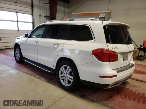 2015 Mercedes-Benz GL-Class GL 450 with VIN 4JGDF6EE6FA499103, listed as a Copart auction lot 68978072 with 0 mi miles. Bid and sale history available at carsss.com. Image 2.