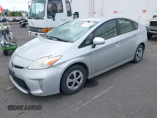 2013 Toyota Prius One with VIN JTDKN3DUXD5550436, listed as a IAAI auction lot 42065147 with 184,759 mi miles. Bid and sale history available at carsss.com. Image 17.