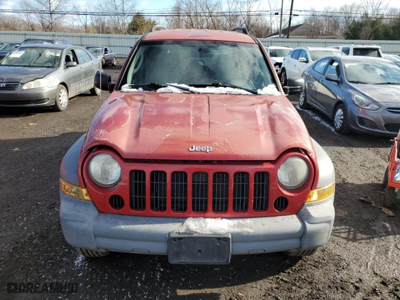 2005 Jeep Liberty Sport with VIN 1J4GL48K85W652480, listed as a Copart auction lot 42816355 with 106,403 mi miles and Clean Title. Bid and sale history available at carsss.com. Image 5.