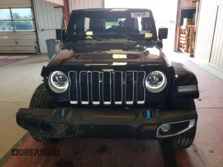 2023 Jeep Wrangler Sahara with VIN 1C4JJXP65PW627241, listed as a Copart auction lot 62873313 with 9,219 mi miles and Clean Title. Bid and sale history available at DreamBid. Image 5.