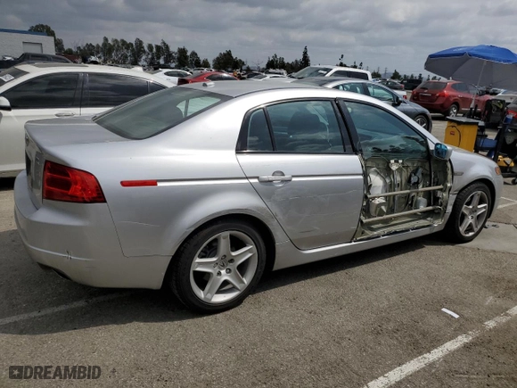 2006 Acura TL with VIN 19UUA66266A001538, listed as a Copart auction lot 51073395 with 108,599 mi miles and Salvage Title. Bid and sale history available at carsss.com. Image 3.
