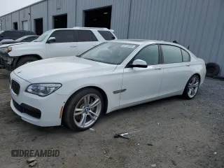 2015 BMW 7 Series 750Li with VIN WBAYE8C5XFD781554, listed as a Copart auction lot 80150903 with 60,919 mi miles and . Bid and sale history available at DreamBid. Image 1.