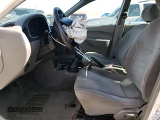 1997 Ford Escort LX with VIN 1FALP13P7VW380648, listed as a Copart auction lot 46342005 with 175,455 mi miles and Salvage Title. Bid and sale history available at carsss.com. Image 7.