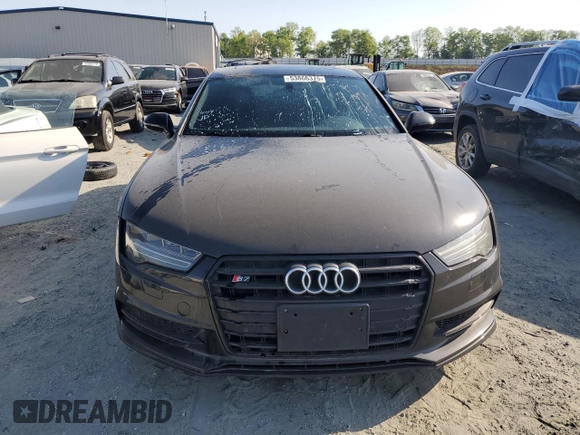 2017 Audi S7 Premium Plus with VIN WAUWFAFC1HN074913, listed as a Copart auction lot 53866375 with 127,919 mi miles and Clean Title. Bid and sale history available at carsss.com. Image 5.