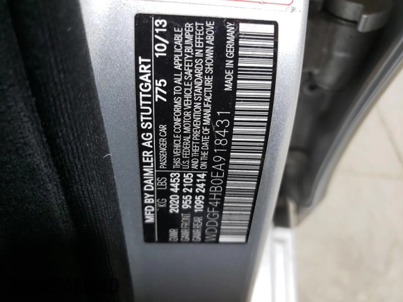2014 Mercedes-Benz C 250 Sport with VIN WDDGF4HB0EA918431, listed as a Copart auction lot 54676495 with 178,407 mi miles and Clean title. Bid and sale history available at DreamBid. Image 12.