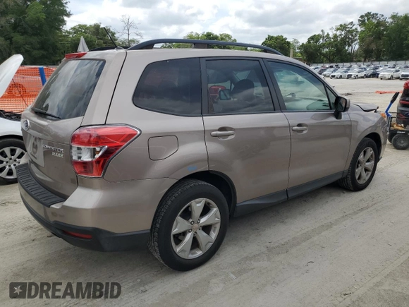 2015 Subaru Forester Premium with VIN JF2SJADC7FH572758, listed as a Copart auction lot 53893685 with 104,937 mi miles and Salvage Title. Bid and sale history available at DreamBid. Image 3.