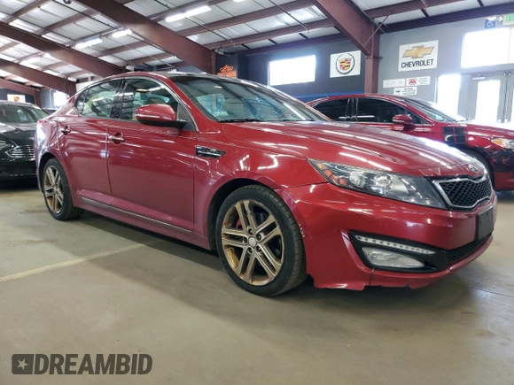 2013 Kia Optima SX with VIN 5XXGR4A65DG121755, listed as a Copart auction lot 63550165 with 231,156 mi miles and Clean title. Bid and sale history available at DreamBid. Image 4.