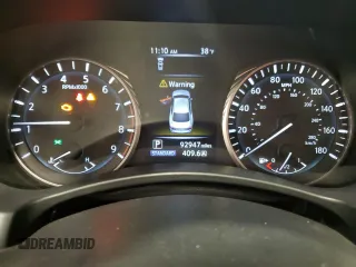 2019 Infiniti Q50 Luxe with VIN JN1EV7AP4KM519630, listed as a Copart auction lot 51926895 with 92,947 mi miles and Salvage title. Bid and sale history available at DreamBid. Image 9.